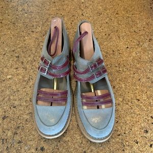 Giraudon Buckle My Shoe Lagenlook Loafers